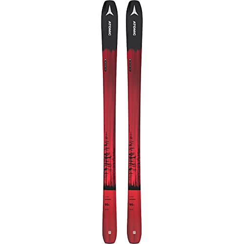 Atomic Maverick 95 Ti Skis Mens Sz 188cm Black/Red
