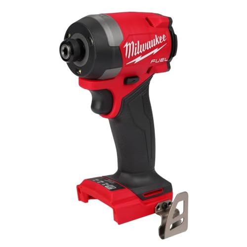 Milwaukee 2953-20 18V Lithium-Ion Brushless Cordless 1/4'' Hex Impact Driver (Bare Tool), Red