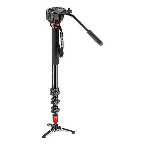 Manfrotto MVM450A Aluminum Fluid Monopod with RC2 Head (Black)