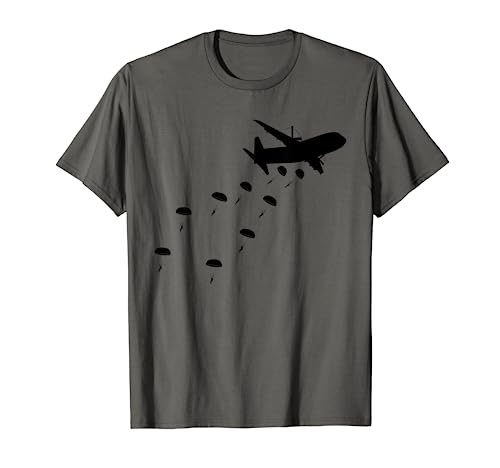 Paratrooper Army Airborne Parachute Jump Paratroops T-Shirt