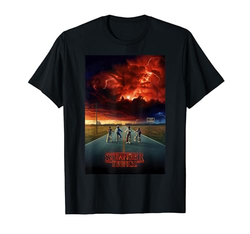 Stranger Things Demogorgon Cloud Poster T-Shirt