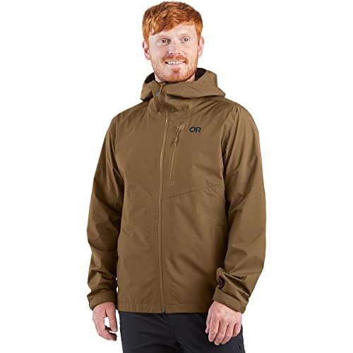 Outdoor Research Men’s Foray II Jacket – Waterproof & Windproof Hooded Rain Coat