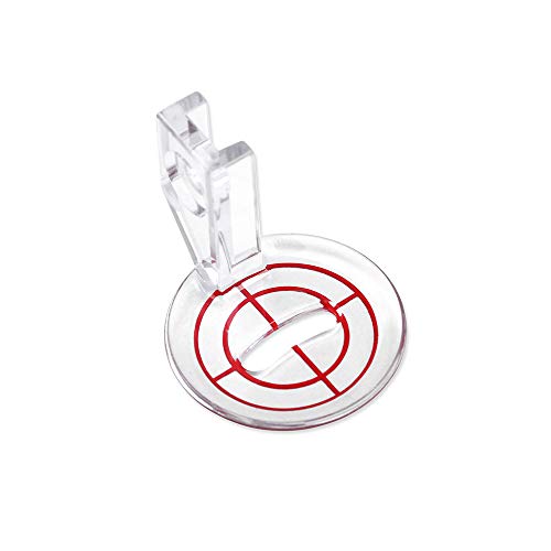 ZIGZAGSTORM 4133202-45 Free Motion Echo Quilt Presser Foot for Husqvarna Viking Group 7, 8, 9 Sewing Machine