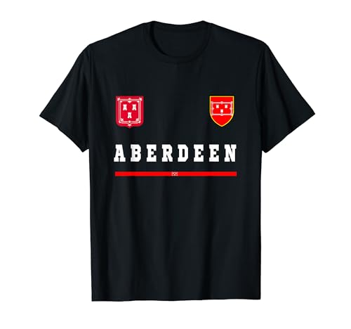 Aberdeen Sports/Soccer Jersey Tee Flag Football T-Shirt
