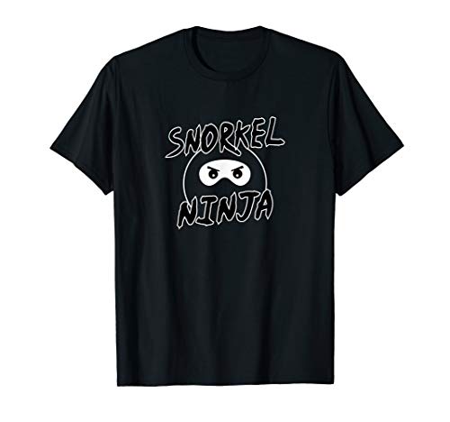 Snorkel Ninja – Novelty Snorkeling, Swimming T-Shirt