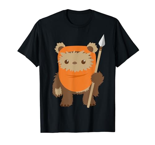 Star Wars Wicket Ewok Chibi Kawaii Cute Graphic T-Shirt T-Shirt