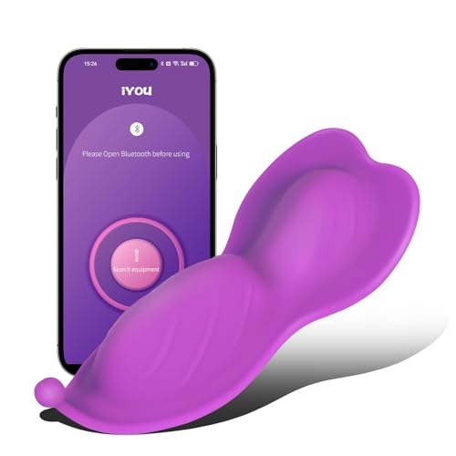 APP Remote Control on Phone Massager, for Bluetooth Remote Connection Mini Female Massager, Waterproof Massager, Quiet Massager, Ladies Gift for Her SG1117013