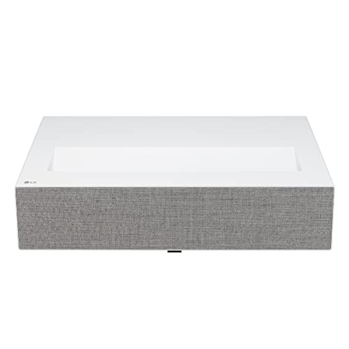LG CineBeam UHD 4K Projector HU715QW - DLP Ultra Short Throw Laser Smart Home Theater Projector, White