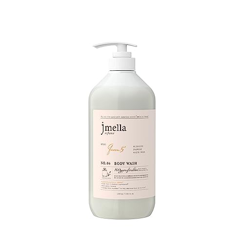jmella in france Queen 5 Body Wash with luxury fragrance made by French perfumer 33.8 FLomade by French perfumer 33.8 FLoz.