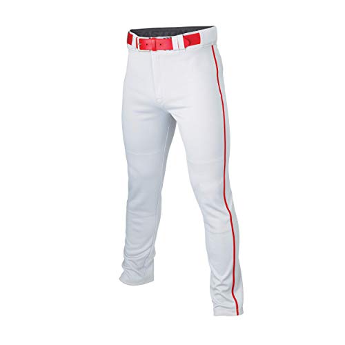 Easton | RIVAL+ Piped Baseball Pant | White/Red | Youth | XLarge