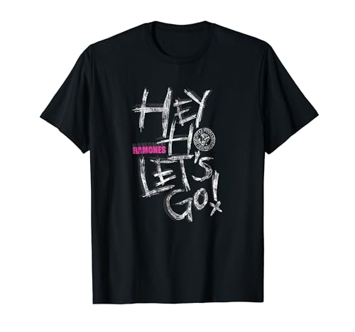 Ramones Hey Ho Let's Go Rock Music Band T-Shirt