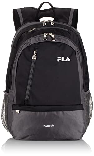 Fila Duel Tablet and Laptop Backpack, Black
