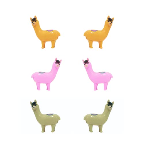 Kidsmania Llama Doo Candy Dispenser Party Favor - Fun Treat for Kids of All Ages (3), Yellow,Blue
