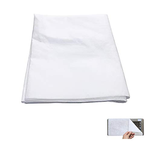 Merv 13 Filter Material , Air Filters for Stops Dust and Pet Dander as Small as 0.3 Microns (16 Ft²)