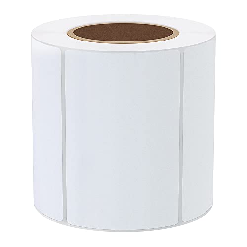 Hybsk 3x2 inch Direct Thermal Labels for Barcodes, Address, Compatible with Rollo Label Printer & Zebra Desktop Printers (3'x2',White)