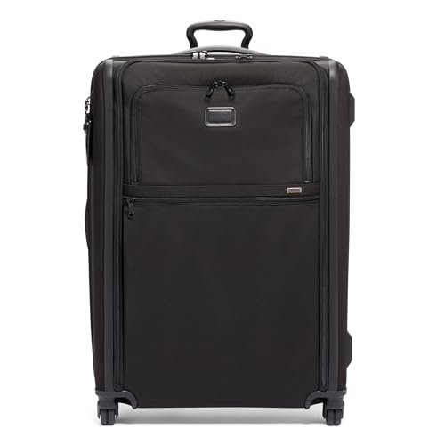 TUMI Extended Trip Expandable 4-Wheeled Packing Case - Rolling Suitcase with Removable Garment Sleeve - Secure Luggage - Black