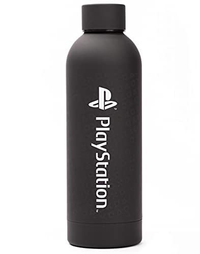 PlayStation Water Bottle Gamer 750ML Stainless Steel Travel Mug One Size