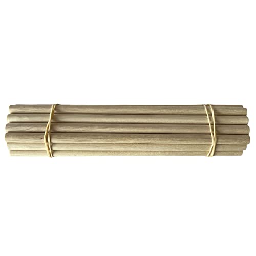 BUZZUFY Watchmaker Cleaning Sticks from Spindle Tree Clock Wood 2.5 mm 10pcs