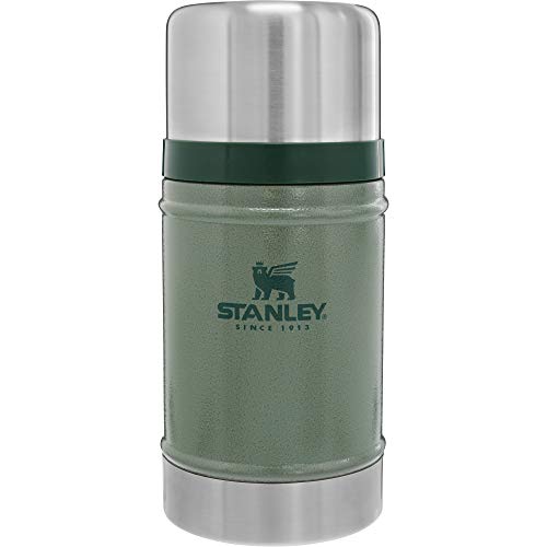 STANLEY Classic 24 oz. Hammertone Green Stainless Steel Vacuum Insulated Food Jar