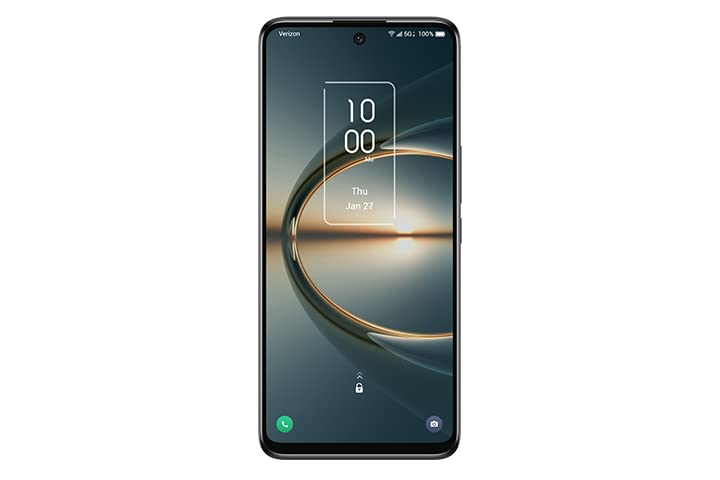 TCL Smartphone | 5G UW | 4GB/128GB | 4500 mAh Full Day Battery Life | Gray Smartphone for Verizon (Renewed) (TCL 30V 5G Verizon)