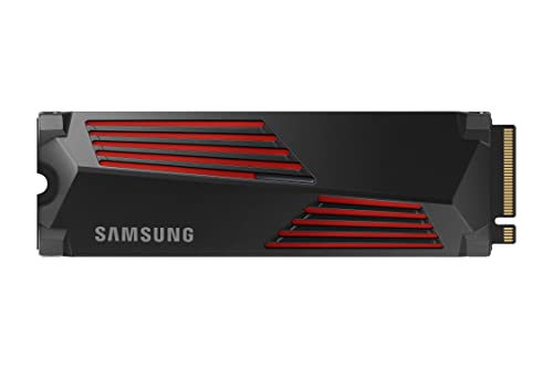 SAMSUNG 990 PRO w/ Heatsink SSD 2TB PCIe 4.0 M.2 Internal Solid State Hard Drive, Fastest Speed for Gaming, Heat Control, Direct Storage and Memory Expansion, Compatible w/ Playstation5, MZ-V9P2T0CW