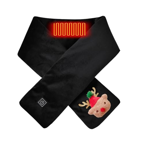 APIVOE Black 2023 Friday Deals Cyber 2023 Monday Deals Heated Scarf, Neck Heating Pad, Rechargable Heated Neck Warmer Clearance Today Deals Prime Early Prime Deals Limited Deals of The Day