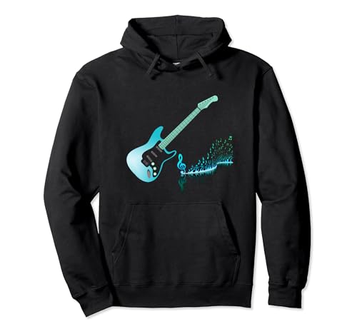 Guitar for electric guitarist Rock lovers Pullover Hoodie