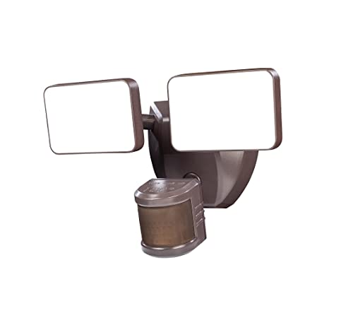 Heath/Zenith HZ-Connect Outdoor Wi-Fi Connected Motion LED Security Light, Bronze