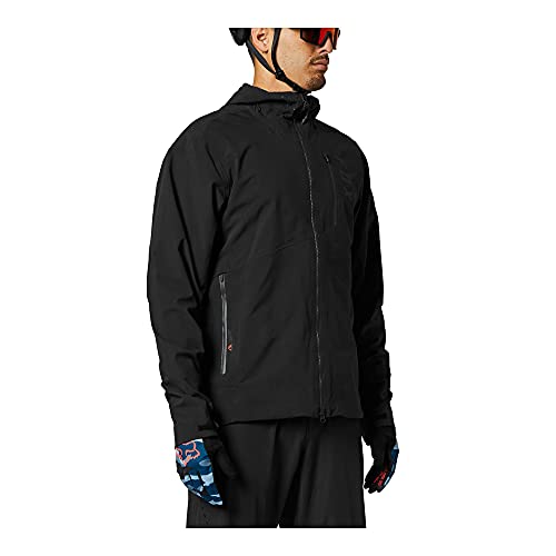 Fox Racing Men's Flexair Neoshell Water Resistant Jacket, Black, Small