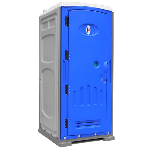 KM Legend Porta-Potty Portable Toilet, Outdoor Portable Restroom, Mobile Toilet for Concerts, Conventions, Construction Sites, Outdoor Public Events, Sporting Events