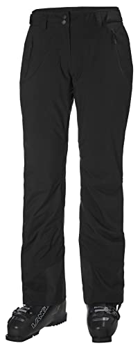 Helly-Hansen Womens Legendary Insulated Waterproof Ski Pant, 990 Black, Medium
