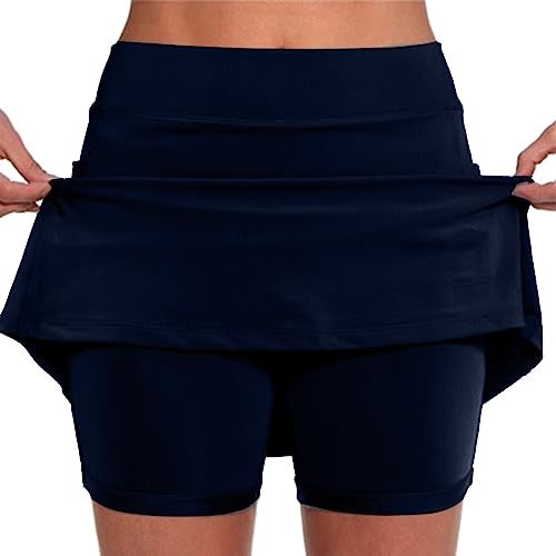 My Order Your Orders Placed Recently by Me Yoga Shorts for Women, Womens Elastic Yoga Culottes Solid Color Athletic Shorts Lightning Deals of Today Prime Clearance Navy Xx-Large