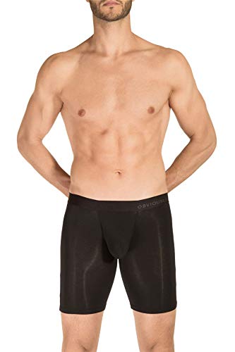 Obviously PrimeMan - Boxer Brief 9 inch Leg - Black - 3X-Large