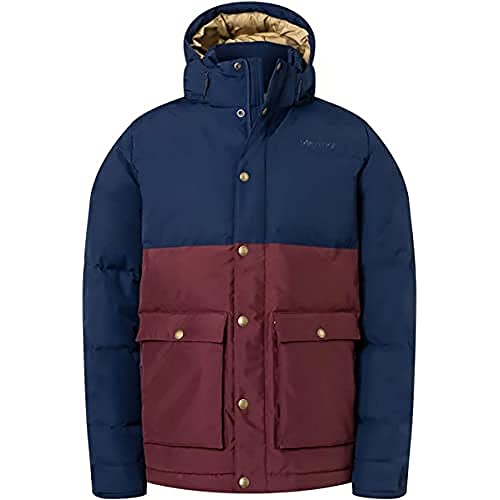 MARMOT Men's Fordham Jacket, Arctic Navy/Port Royal, Medium
