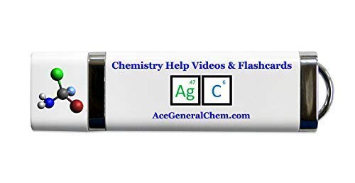 General Chemistry Condensed Course Videos on USB- General Chemistry Help Includes: 14+ Hours of Video Review & Flash Cards for College, High School or AP Chemistry. Great with Any Book or Textbook