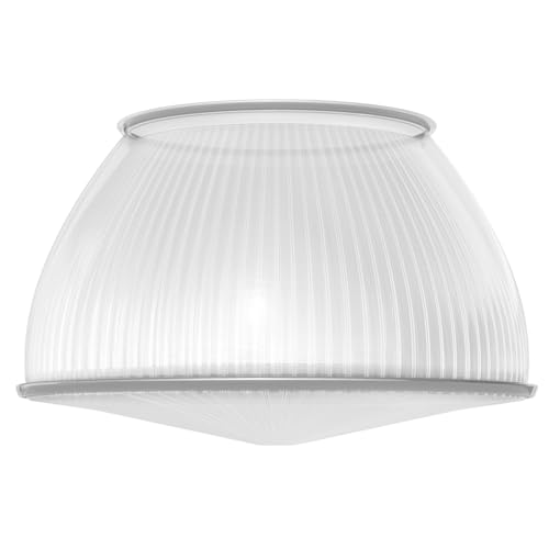 G GJIA Professional Optics 90 Degree PC Reflector, The Anti-Glare Diffuser ONLY 150W Led High Bay Light, Making The Light Disperses More Better & Brighter, No Shadows.