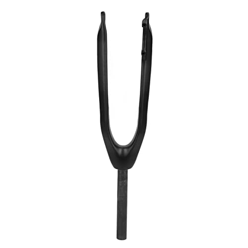 Topyond Mountain Bike Fork, 24inch Mountain Bike Fork Shock Absorption 3K Pattern Carbon Fiber Rigid Road Bike Fork for Bicycle Accessories(3K matt)