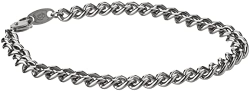 Phiten Titanium Chain Bracelet – Corrosion-Resistant, Lightweight, Pure Premium Grade for Sports, Gym, and Athletics for Men and Women, Silver 7.5 Inch