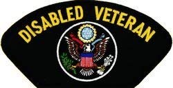 Disabled Veteran Patch (Large)
