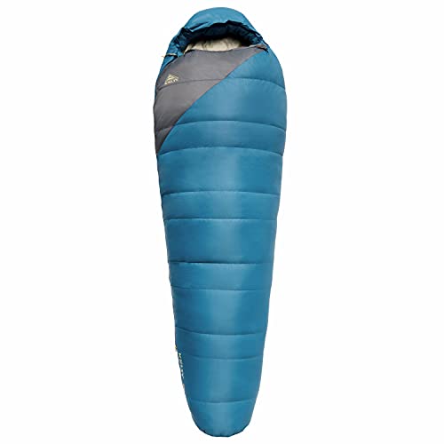 Kelty Cosmic 20 Degree 550 Down Fill Sleeping Bag for 3 Season Camping, Premium Thermal Efficiency, Soft to Touch, Large Footbox, Compression Stuff Sack (Short)