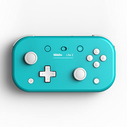 8Bitdo Lite 2 Bluetooth Gamepad for Switch Lite, Switch & Windows,Steam, Raspberry Pi(Turquoise)