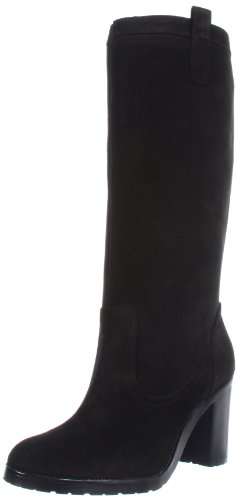Lauren Ralph Lauren Women's Devona Boot,Black,10 M US