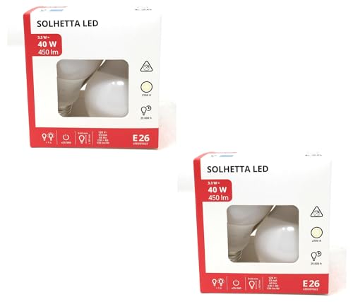 Ikea E26 A19 Led Light Bulb 400lm (4 Pack)