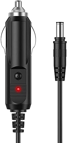 Nuxkst Car DC Adapter for Peak Performance PKC0RA PKCORA PKC0RA-01 PKC0RA-02 PKCORA-01 PKCORA-02 Wireless 2.4' Back-up Backup Camera System Color LCD Monitor