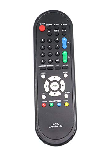 GA667WJSA RRMCGA667WJSA Replacement Remote Control Work for Sharp TV LC-32D47UT LC32D47U LC-32D49 LC-32D49U LC-37SB24 LC37D44U LC-32D44 LC-32D44U LC-32D47 LC52SB55U