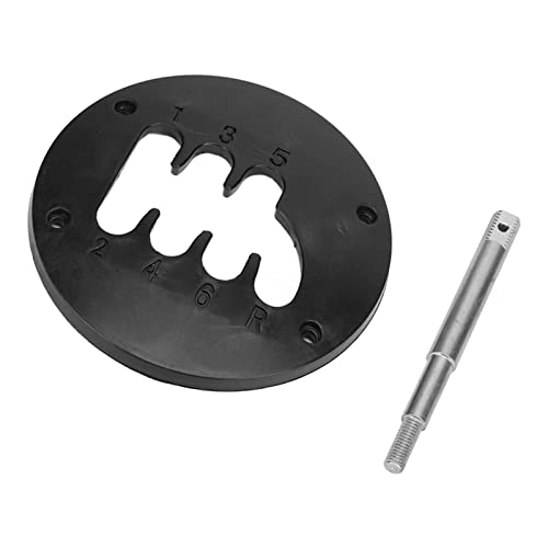 Cuifati for Mold Damping 6 Speed Short Mid Throw Shifter Plate Mod for Thrustmaster TH8A, Real Feel Gear Upgrade Accessories for Thrustmaster TH8A