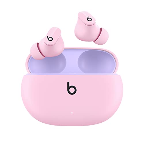 Beats Studio Buds - True Wireless Noise Cancelling Earbuds - Compatible with Apple & Android, Built-in Microphone, IPX4 rating, Sweat Resistant Earphones, Class 1 Bluetooth Headphones - Sunset Pink