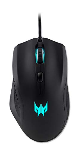 Acer Predator Cestus 320 RGB Gaming Mouse – On-The-Fly DPI Shift Setting, On-Board Memory and Programmable Buttons