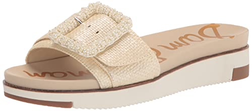 Sam Edelman Women's Ariane Sandal, Platinum, 8
