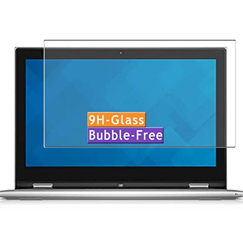 Vaxson Tempered Glass Screen Protector, compatible with Dell Inspiron 13 7000 (7352) 13.3' Visible Area, 9H Film Protector [Not Full Coverage]